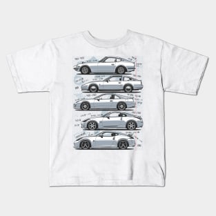 Fairlady Z generations Kids T-Shirt